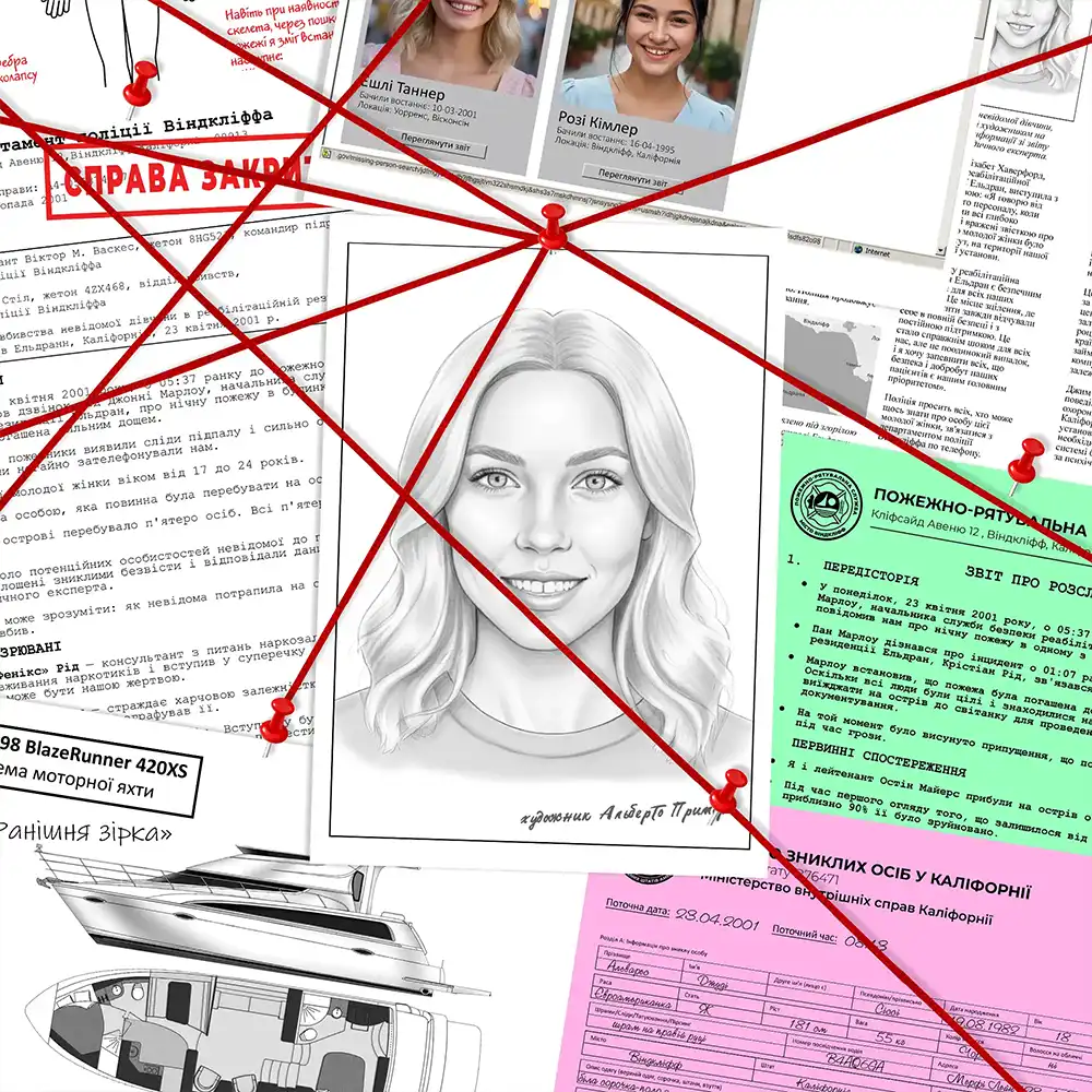 Документи та газетні вирізки з гри