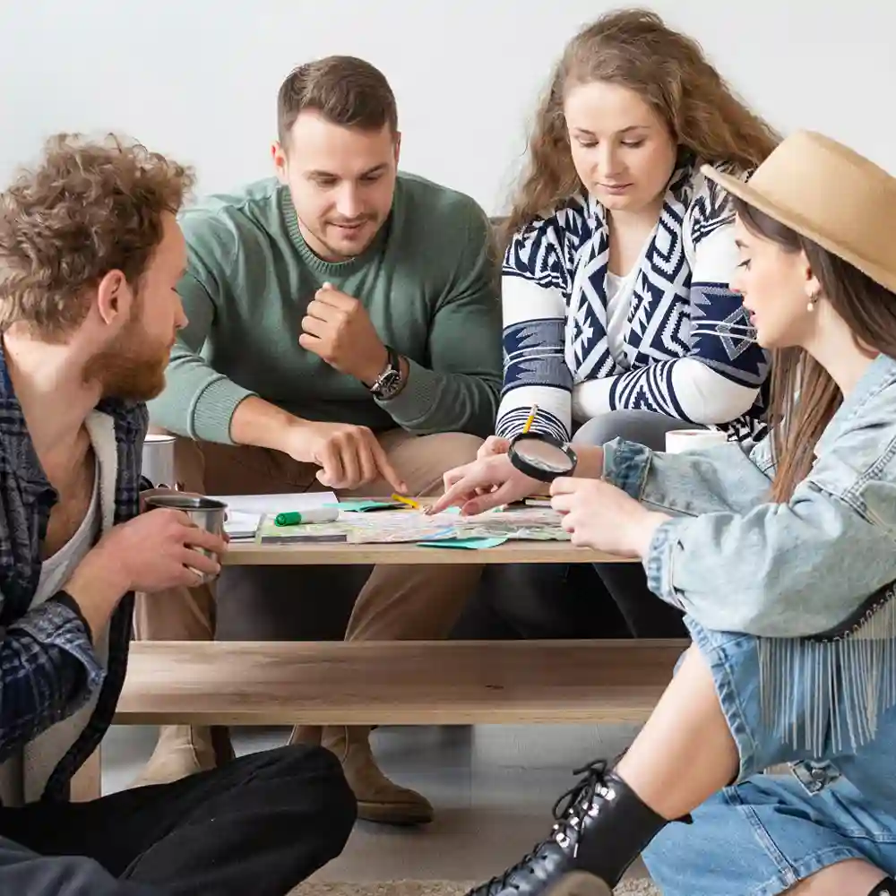 Друзі грають у гру